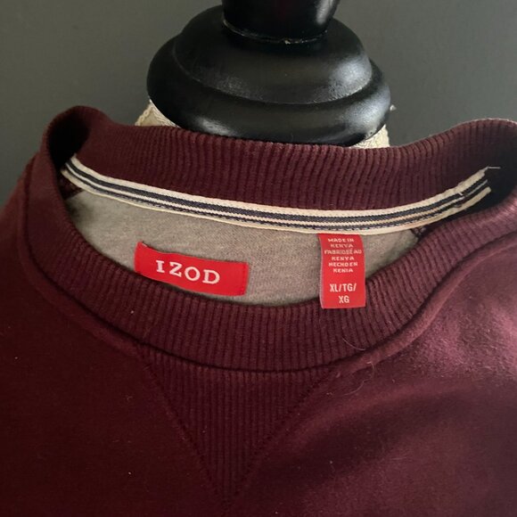 Oversized Vintage Mens IZOD Crewneck Sweatshirt sz XL - Picture 5 of 7
